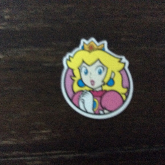 Super Mario Sticker Pack 2- Luigi Mario 8-bit Mario Yoshi Peach Stickers - Picture 7 of 7